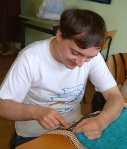 rug making at Clever Hands